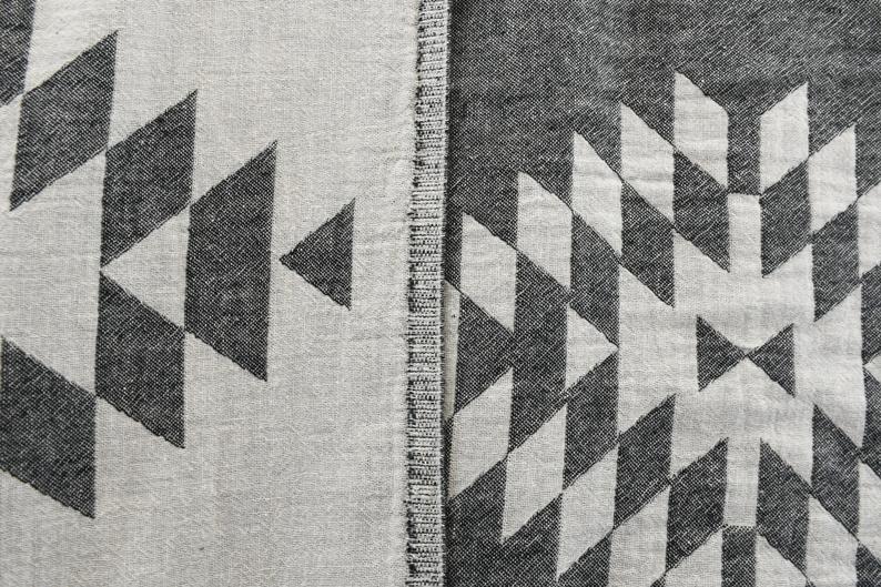 Aztekisches schwarzes türkisches Handtuch