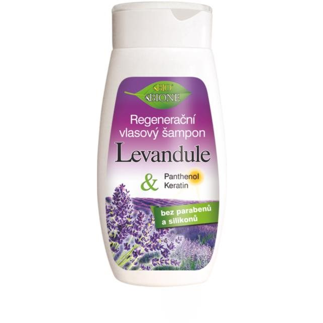 BIONE COSMETICS Bio Levendula Regeneráló sampon 260 ml (8595061609368)