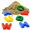 Alphabet Sand Molds Educational Beach Toys (26pcs)
