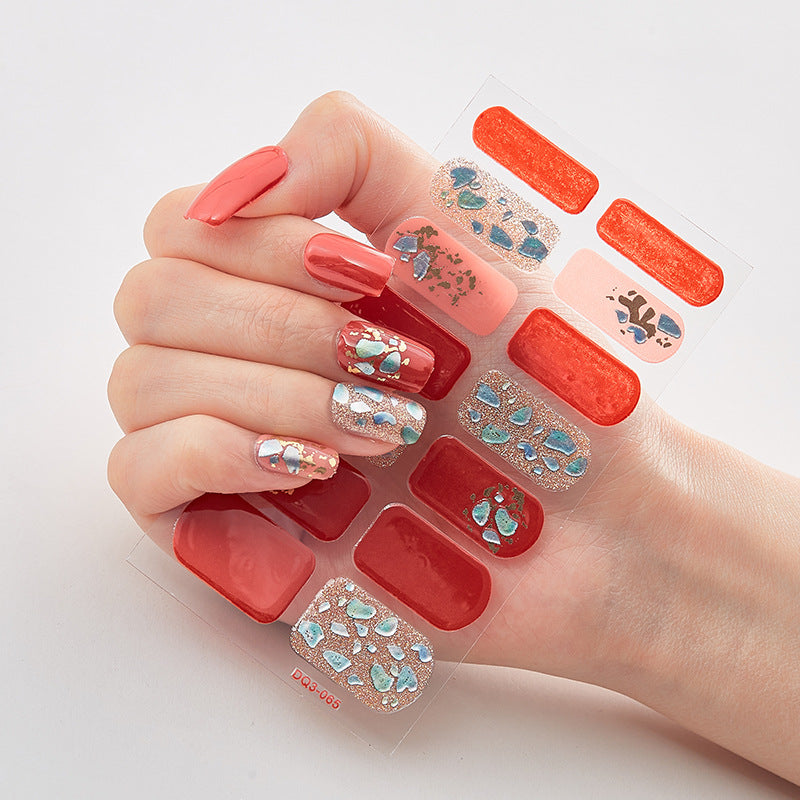 Butterfly Laser Nail Stickers for Chic Nail Styling