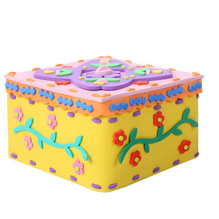 Handmade Educational Storage Box for Children's Toys