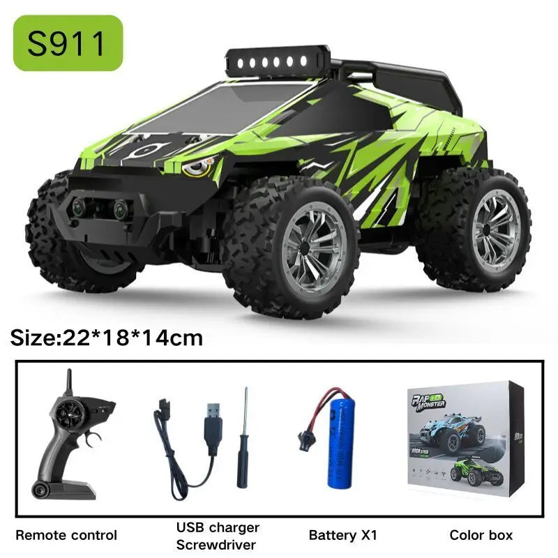 Mini 4WD RC Climbing Car - Fast 20Km/h Remote Control Toy for Kids