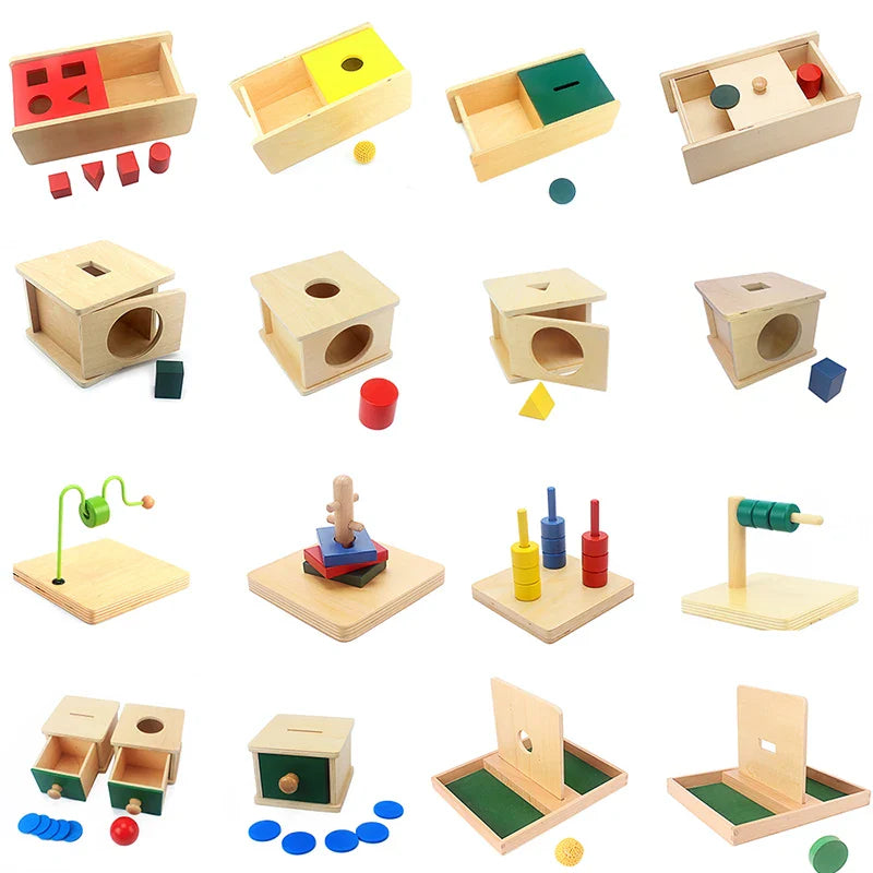 Montessori Wooden Educational Toy Set-1