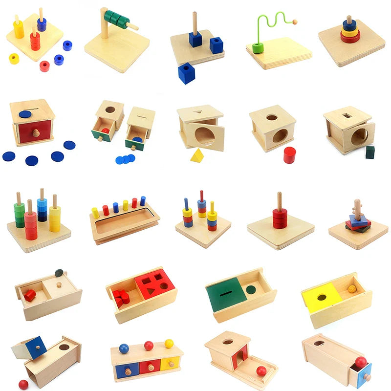 Montessori Wooden Educational Toy Set-2