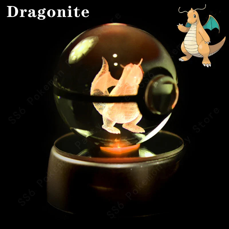 Pokemon Crystal Ball 3D Lamp Night Light-20