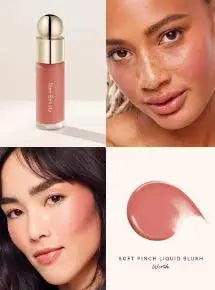Rare Beauty Celebrities' Favorite Liquid Blush-Grace Faith New Color Blusher Which Enhances Complexion Mirror-gloss Lip Gloss