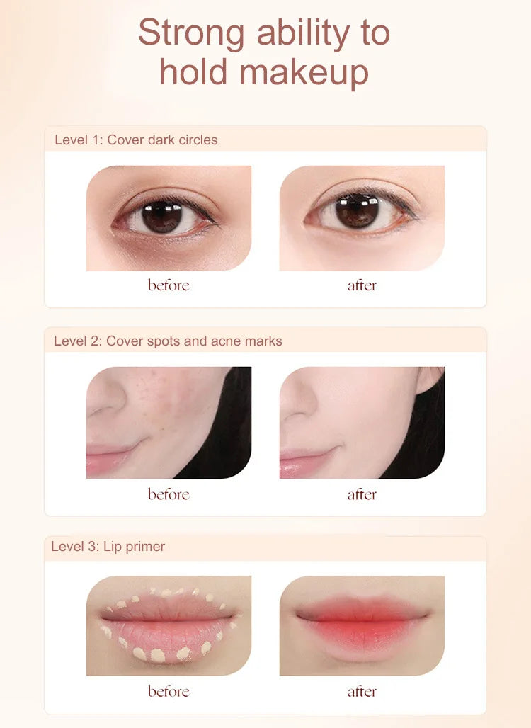 8-Piece Beauty Set with Lipstick, Concealer, Eyeshadow, Eyebrow, and Blush Makeup