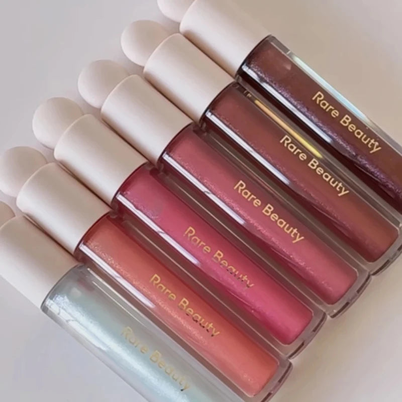 Rare Beauty New Exquisite Shining Lip Gloss Shining Liquid Powder Bluesher Sun Kissed Cheeks and Watery Lips Lipstick Cosmetics