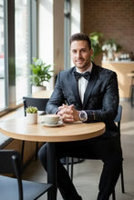 "Amsterdam" Tuxedo Jacket Peak-4