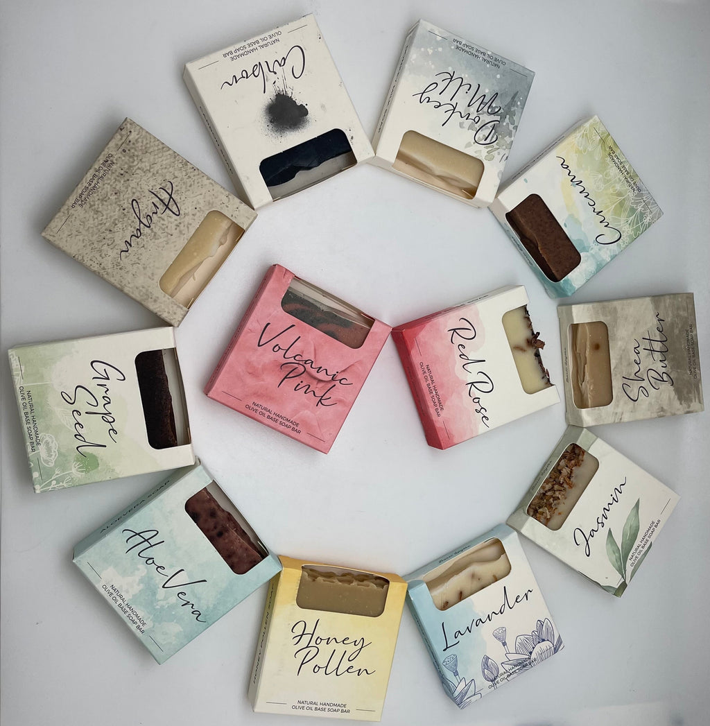 ARTISAN HAND MADE SCENTED RED ROSE SOAP